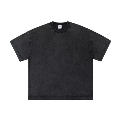 Washed Boxy Fit T-Shirt Korean Street Fashion T-Shirt By IDLT Shop Online at OH Vault