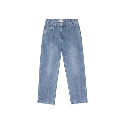 Basic Washed Bootcut Jeans Korean Street Fashion Jeans By IDLT Shop Online at OH Vault