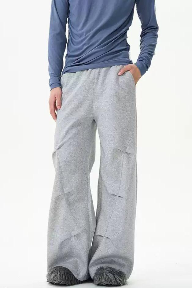 Gartered Adjustable Comfty Sweatpants Korean Street Fashion Pants By 77Flight Shop Online at OH Vault