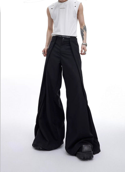 Folded Side Detail Cargo Pants Korean Street Fashion Pants By Argue Culture Shop Online at OH Vault