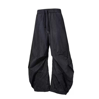 Versatile Gartered Drawstring Track Pants Korean Street Fashion Pants By Made Extreme Shop Online at OH Vault