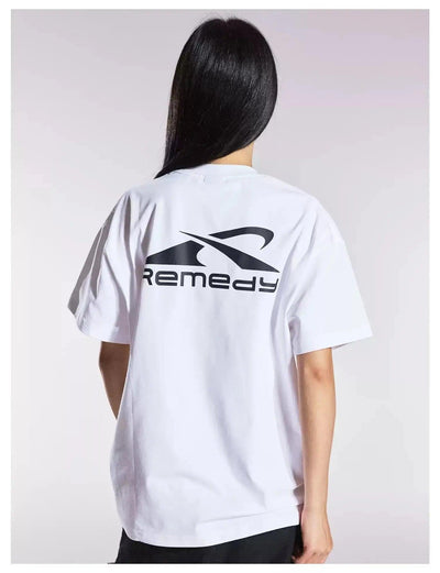 Boxy Fit Casual Style T-Shirt Korean Street Fashion T-Shirt By Remedy Shop Online at OH Vault