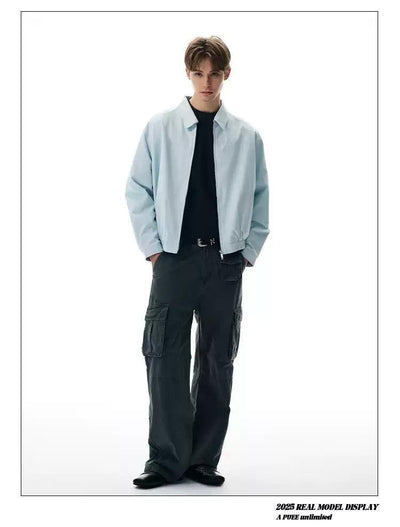 Clean Fit Ruched Hem Jacket