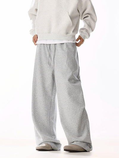 Drawstring Elastic Waist Sweatpants Korean Street Fashion Pants By MEBXX Shop Online at OH Vault