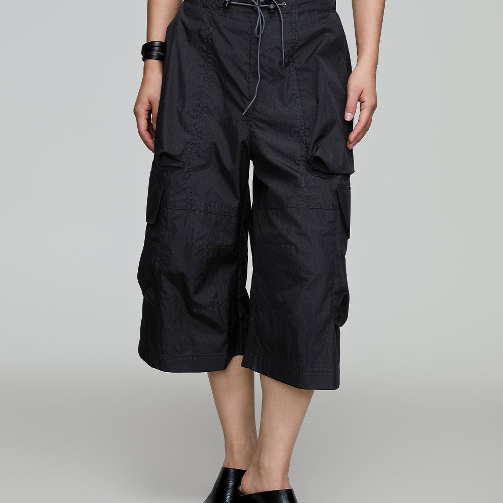 Solid Color Cargo Shorts Korean Street Fashion Shorts By Opicloth Shop Online at OH Vault