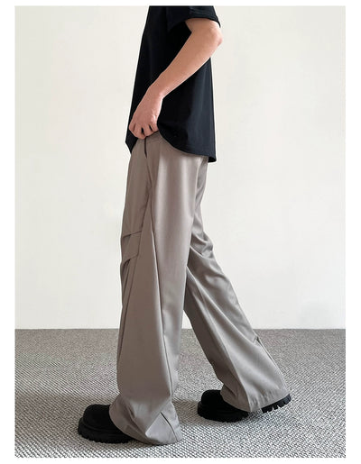 Drapey Solid Color Pants Korean Street Fashion Pants By A PUEE Shop Online at OH Vault