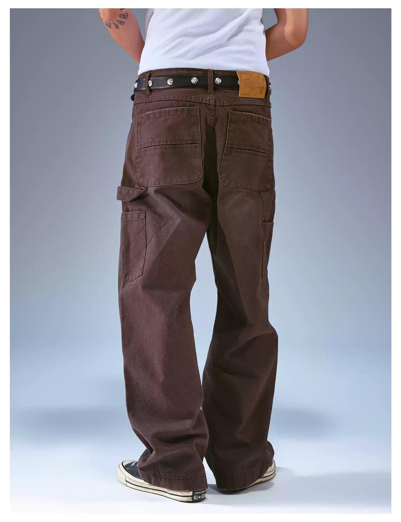 Functional Washed Cargo Pants Korean Street Fashion Pants By Remedy Shop Online at OH Vault