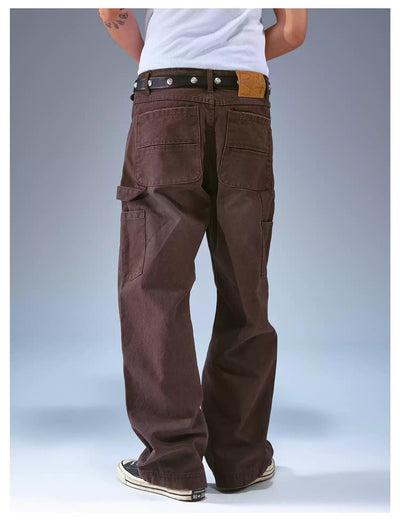 Functional Washed Cargo Pants Korean Street Fashion Pants By Remedy Shop Online at OH Vault