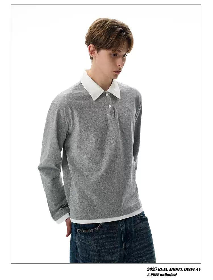 Contrast Collar Clean Fit Polo