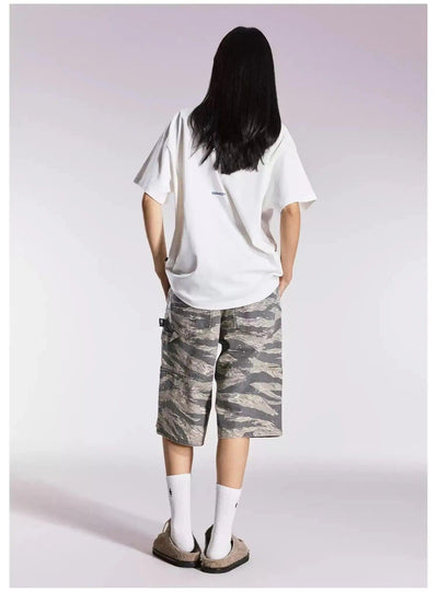 Flipped Text Print T-Shirt Korean Street Fashion T-Shirt By Remedy Shop Online at OH Vault