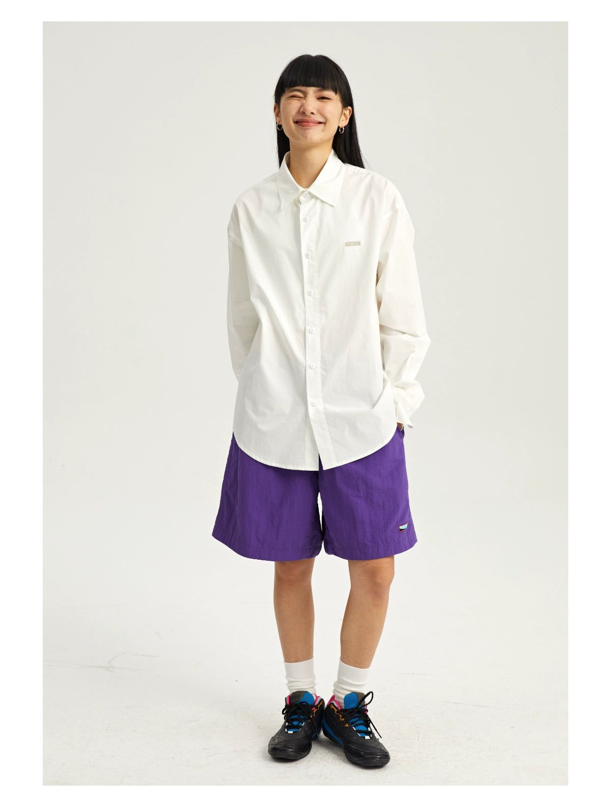 Neat Buttomed Casual Shirt Korean Street Fashion Shirt By WASSUP Shop Online at OH Vault