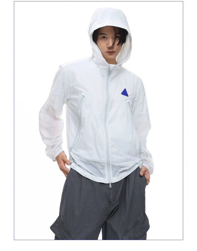 Hooded Sun Protection Jacket Korean Street Fashion Jacket By Roaring Wild Shop Online at OH Vault