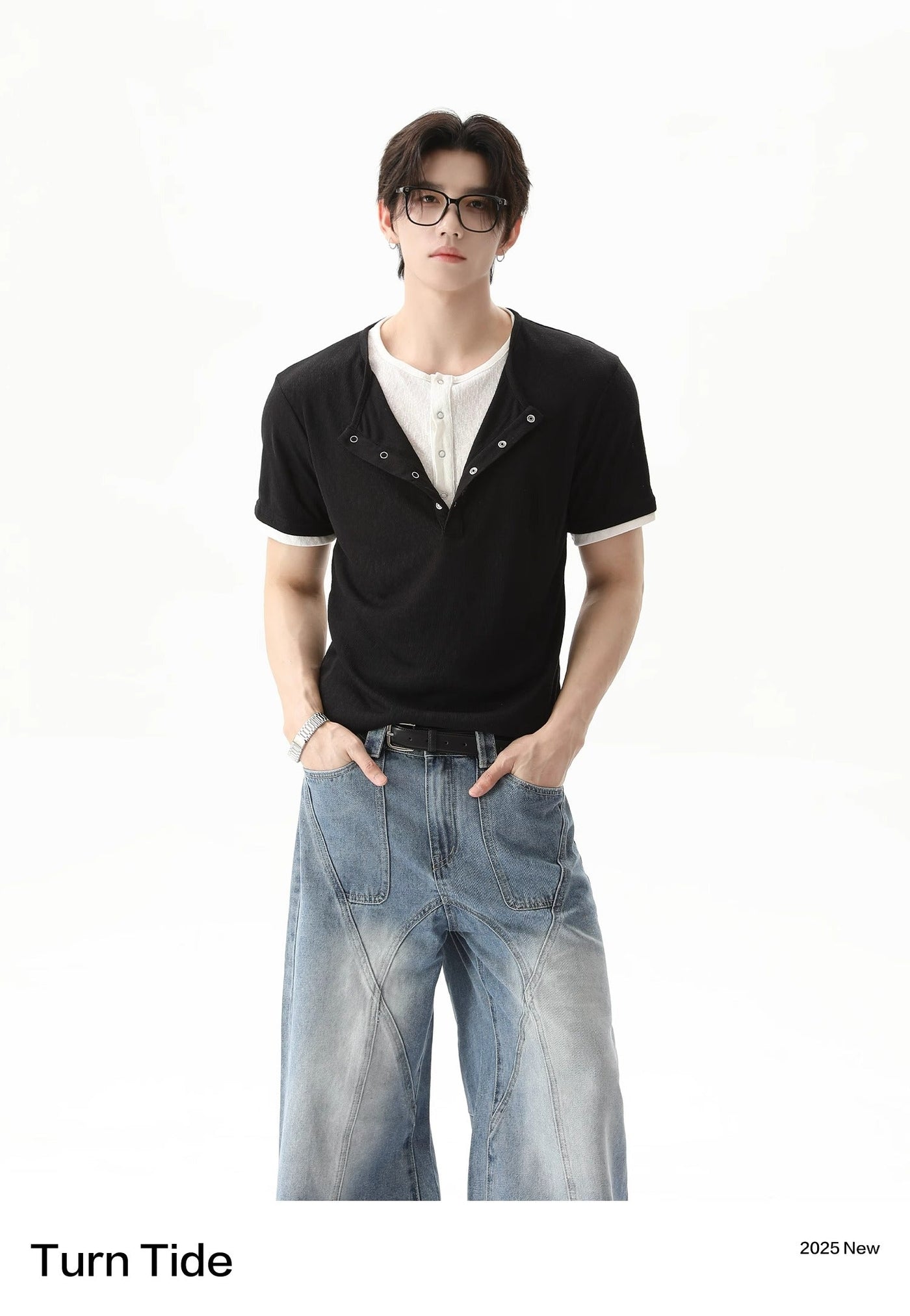 Cable Knit Lapel Cardigan Korean Street Fashion Shirt By Turn Tide Shop Online at OH Vault