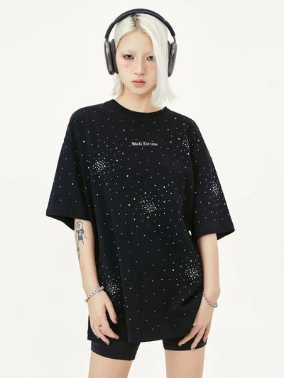 Festive Polka Dots T-Shirt Korean Street Fashion T-Shirt By Made Extreme Shop Online at OH Vault