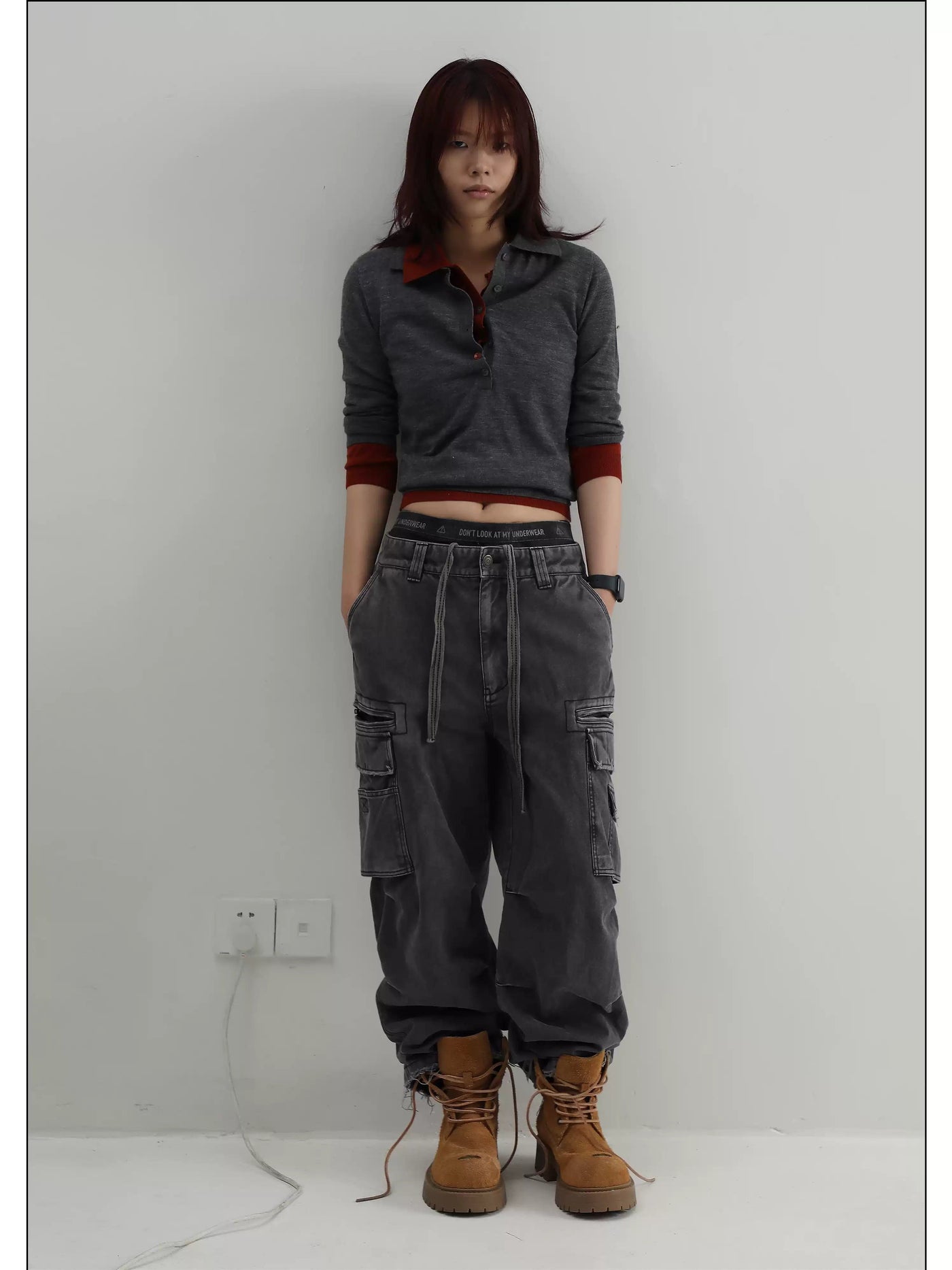 Workwear Washed Cargo Jeans Korean Street Fashion Jeans By Mason Prince Shop Online at OH Vault