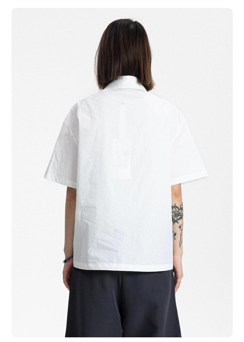 Neat Versatile Boxy Shirt Korean Street Fashion Shirt By Made Extreme Shop Online at OH Vault