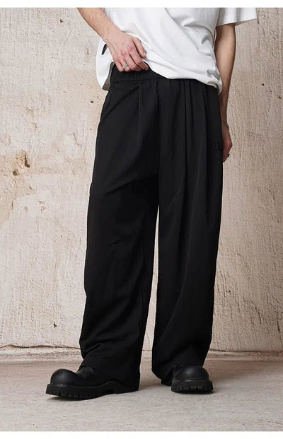 Classic Drapey Track Pants Korean Street Fashion Pants By BE Just Hug Shop Online at OH Vault