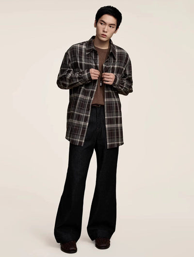 Vintage Plaid Versatile Shirt