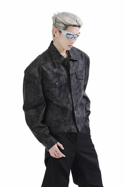 Breast Pocket Camouflage Jacket Korean Street Fashion Jacket By Turn Tide Shop Online at OH Vault