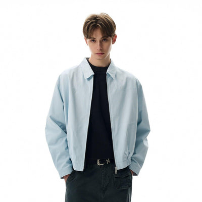 Clean Fit Ruched Hem Jacket