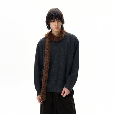 Wool Blend Color Glitters Sweater Korean Street Fashion Sweater By 77Flight Shop Online at OH Vault
