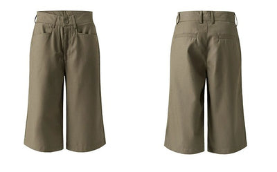 Wide Long Cut Pants Korean Street Fashion Pants By 77Flight Shop Online at OH Vault