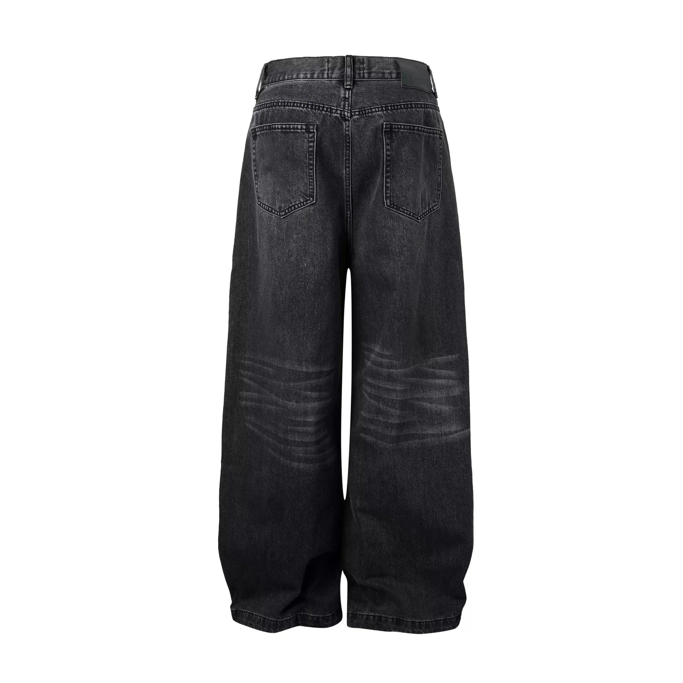 Multi-Whisker Side Seam Jeans Korean Street Fashion Jeans By Made Extreme Shop Online at OH Vault