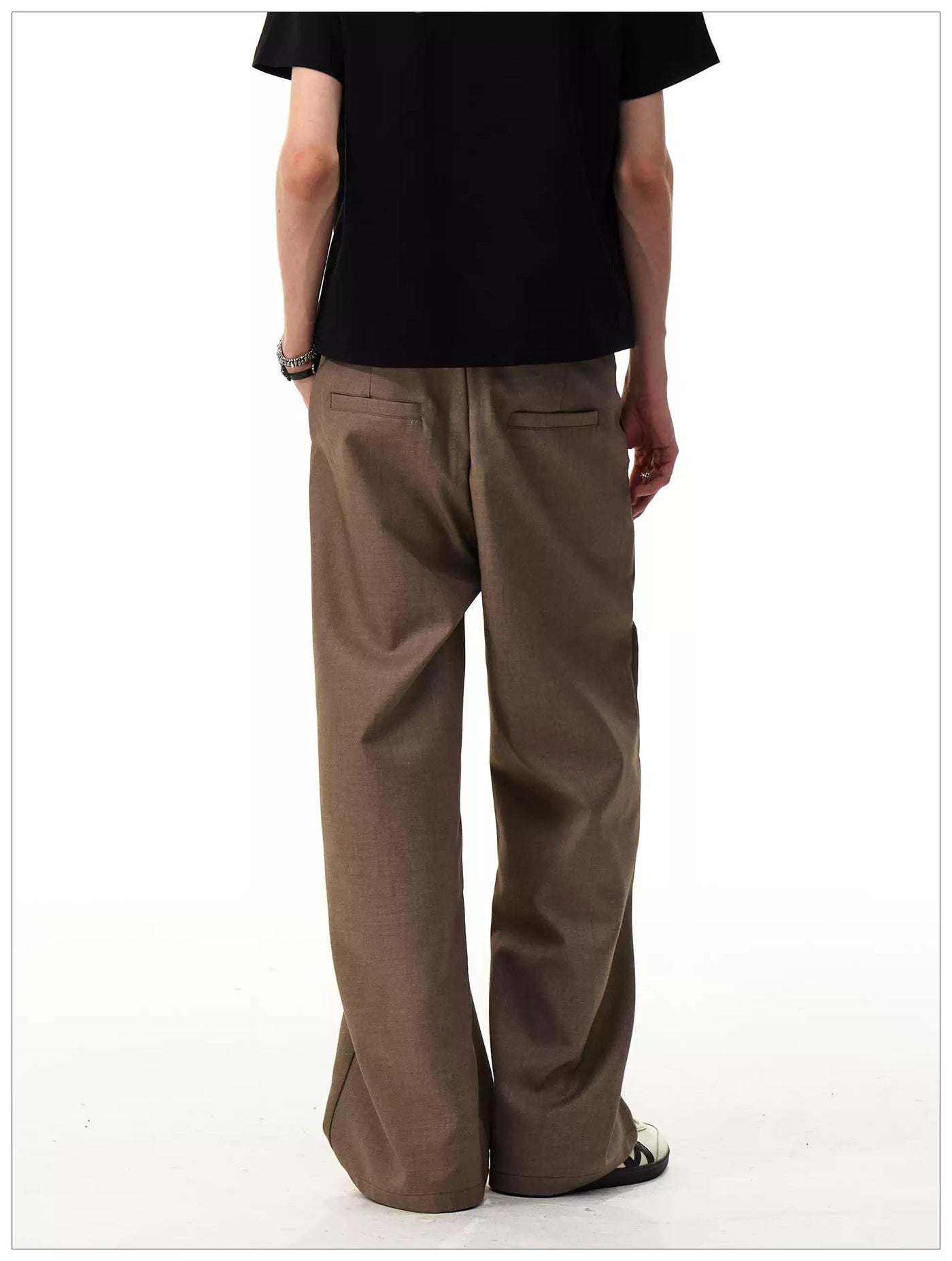 Multi-Buttons Classic Pants Korean Street Fashion Pants By Mr Nearly Shop Online at OH Vault