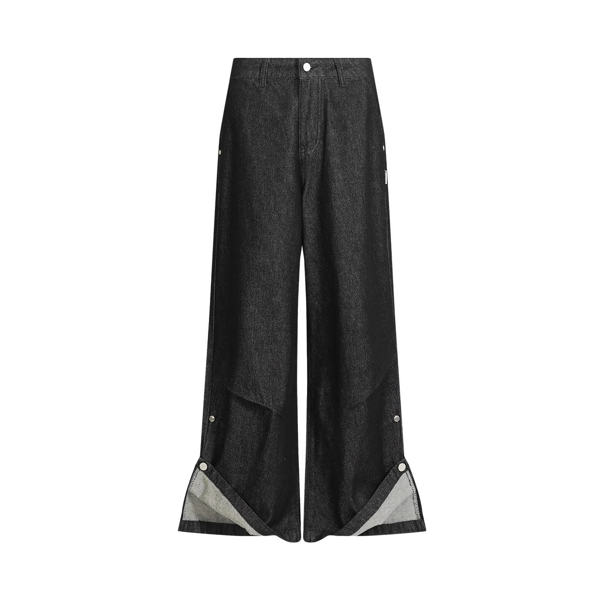Adjustable Fold-Up Jeans Korean Street Fashion Jeans By Funky Fun Shop Online at OH Vault