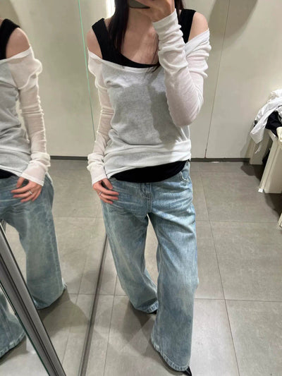 High Waist Basic Jeans Korean Street Fashion Jeans By Terra Incognita Shop Online at OH Vault