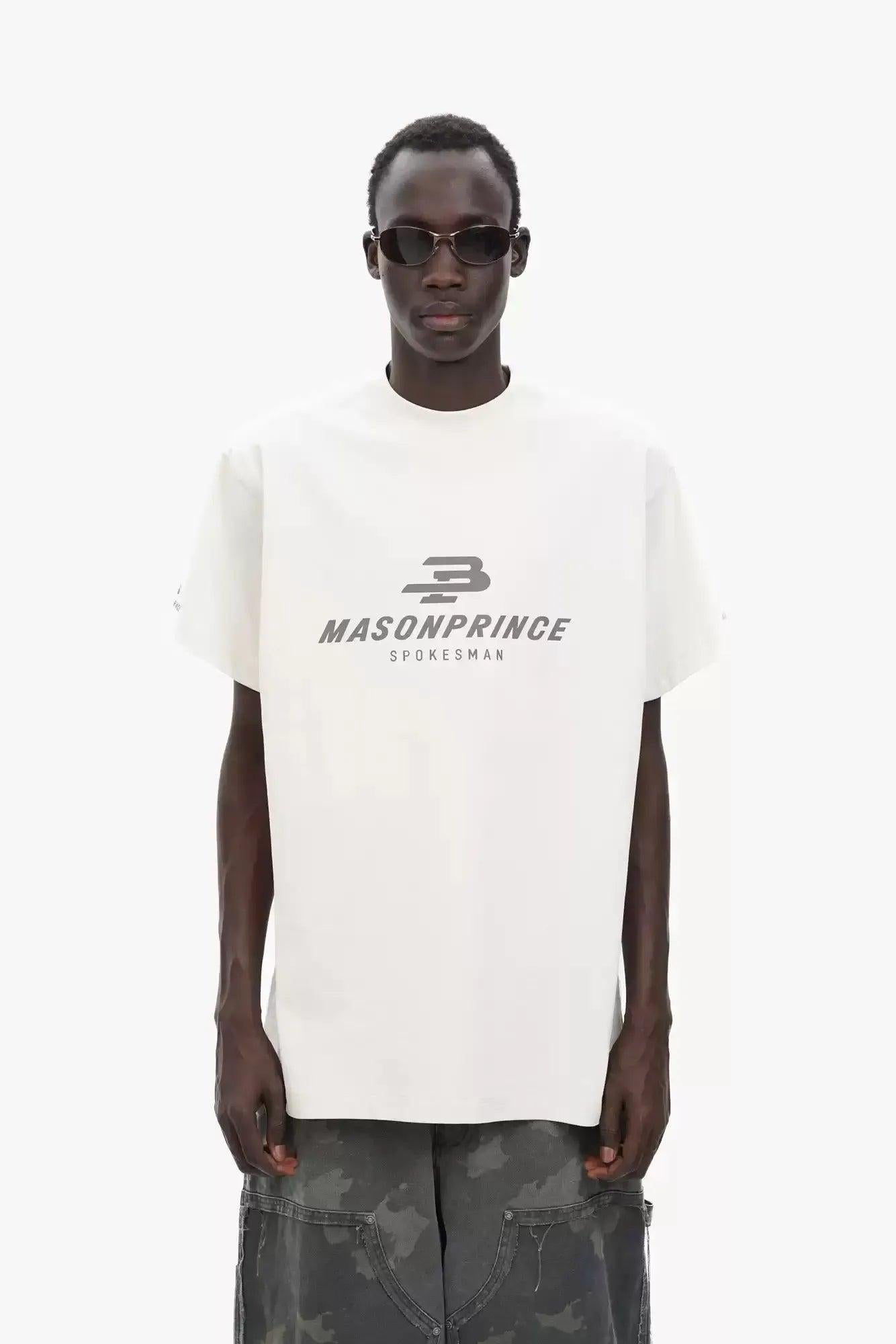 Basic Logo T-Shirt Korean Street Fashion T-Shirt By Mason Prince Shop Online at OH Vault