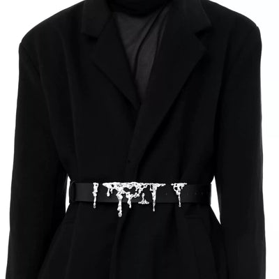 Cosmic Melt Detail Belt Korean Street Fashion Belt By Tian Tian Shop Online at OH Vault