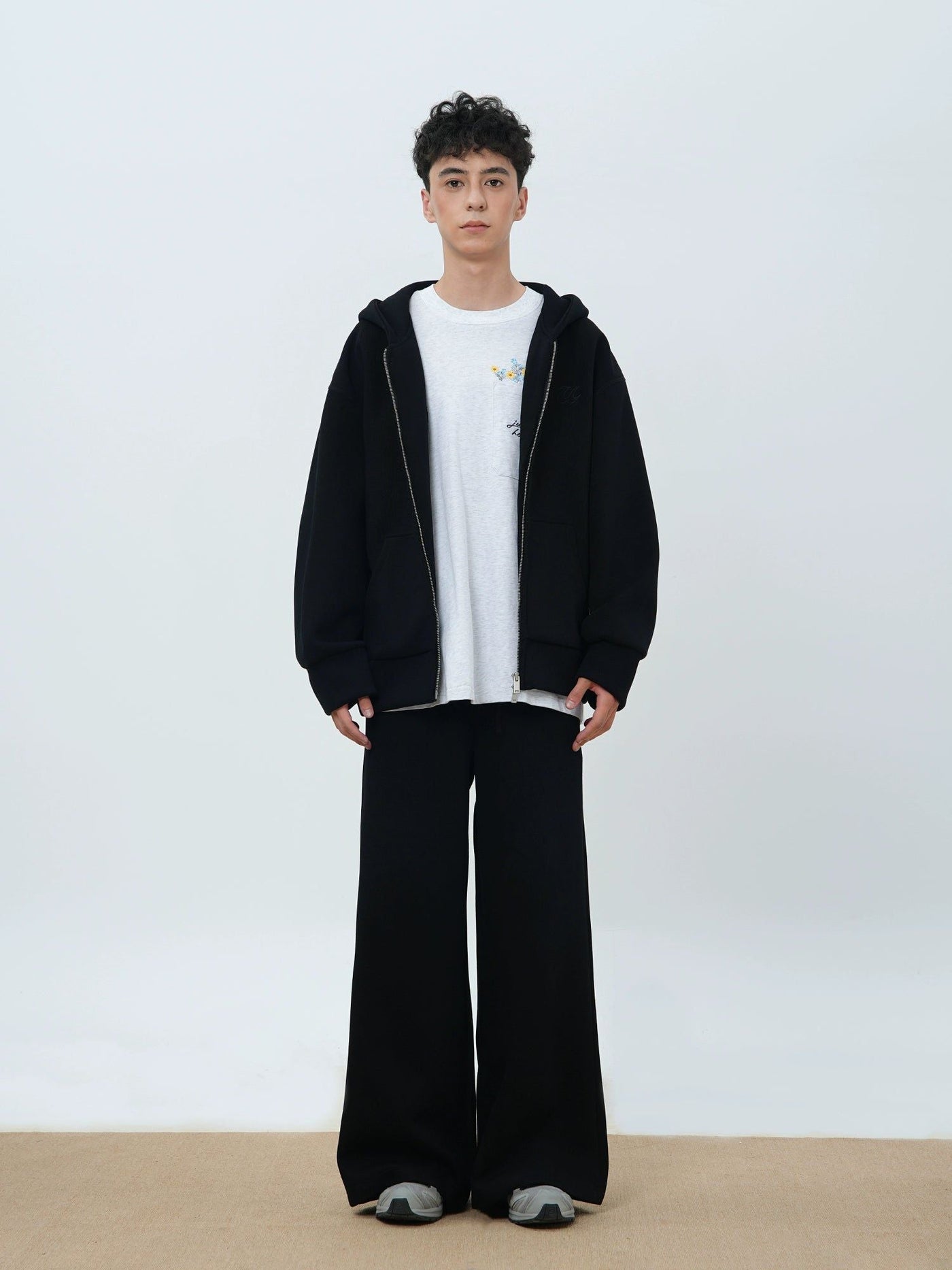 Drawstring Comfty Wide Leg Sweatpants