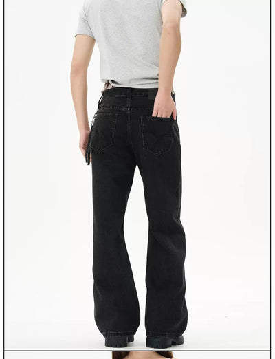 Plain Color Classic Jeans Korean Street Fashion Jeans By 77Flight Shop Online at OH Vault