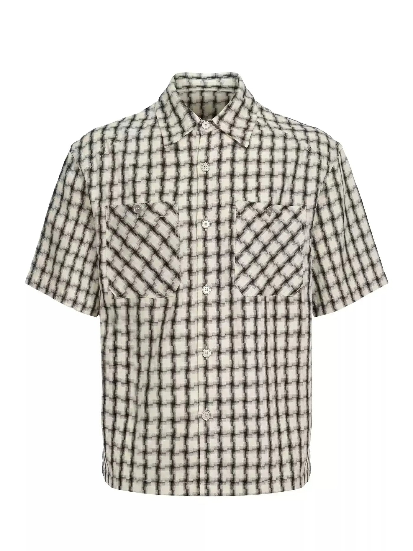 Check Pocket Detail Shirt Korean Street Fashion Shirt By Terra Incognita Shop Online at OH Vault