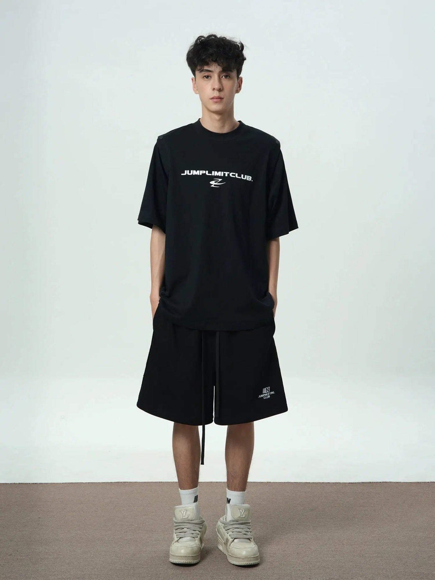Athleisure Cotton Comfty Shorts Korean Street Fashion Shorts By Jump Next Shop Online at OH Vault