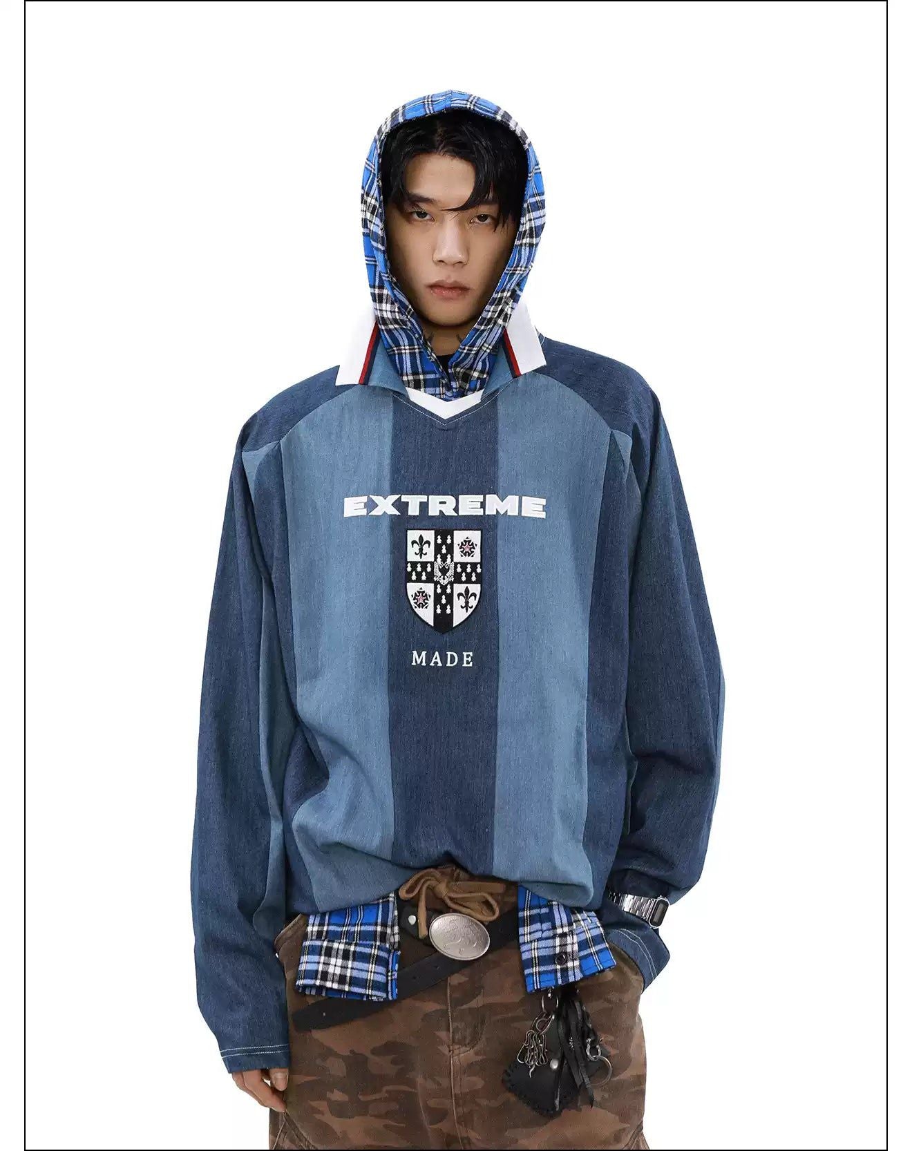 Sports Style Stripped Jacket Korean Street Fashion Jacket By Mr Nearly Shop Online at OH Vault