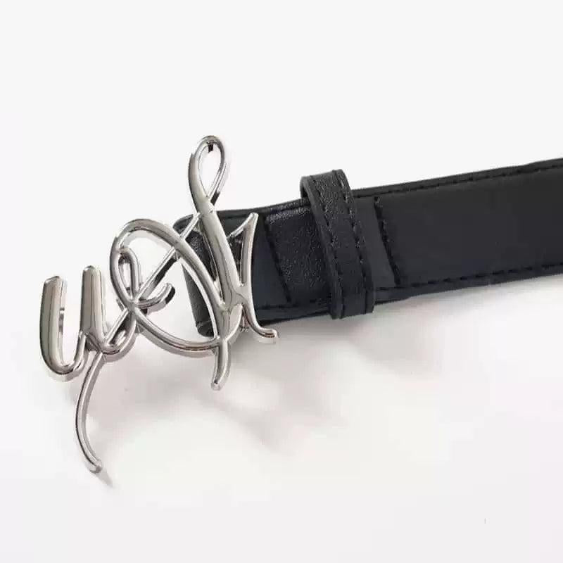 3D Metal Detail Belt Korean Street Fashion Belt By Tian Tian Shop Online at OH Vault