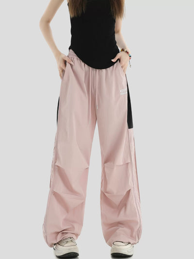 Drawstring Casual Track Pants Korean Street Fashion Pants By INS Korea Shop Online at OH Vault