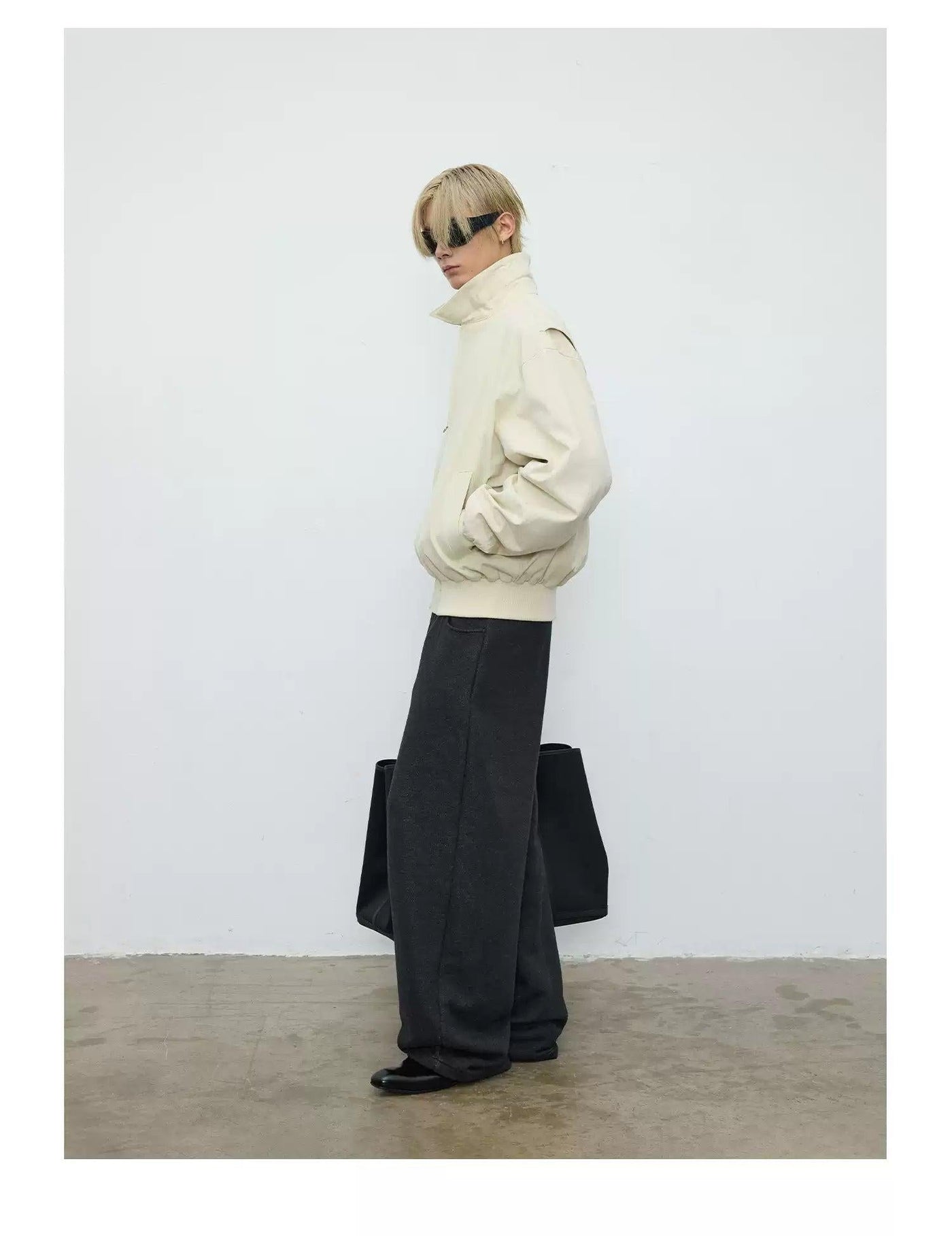 Clean Fit Bomber Jacket Korean Street Fashion Jacket By Terra Incognita Shop Online at OH Vault