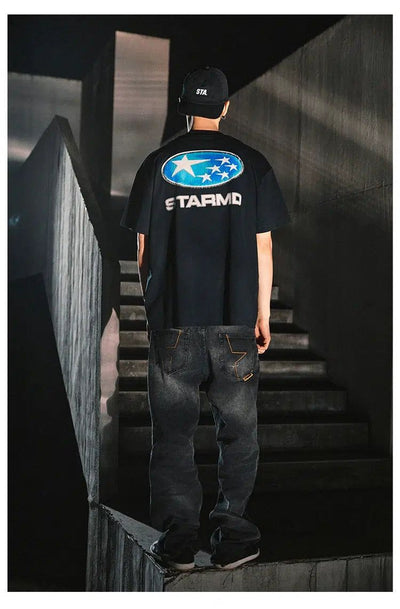 Letters & Logo Graphic T-Shirt Korean Street Fashion T-Shirt By Remedy Shop Online at OH Vault
