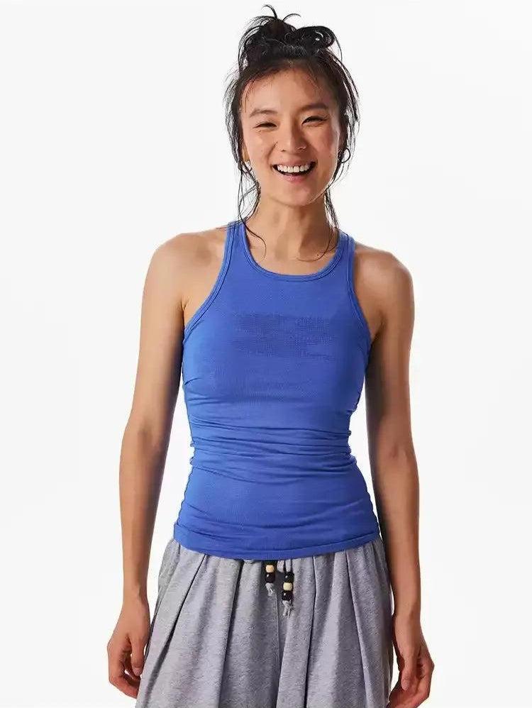 Halftone Logo Print Tank Top Korean Street Fashion Tank Top By Crying Center Shop Online at OH Vault