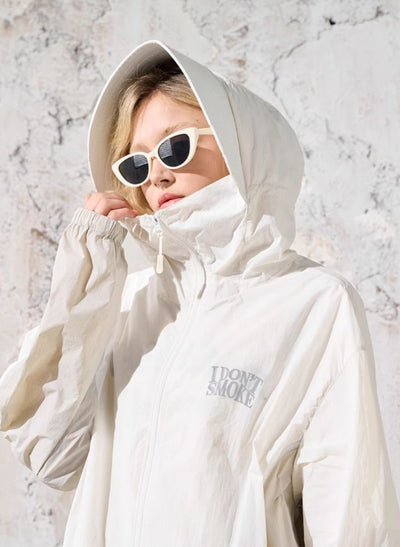 Hooded Versatile Windbreaker Jacket Korean Street Fashion Jacket By Donsmoke Shop Online at OH Vault