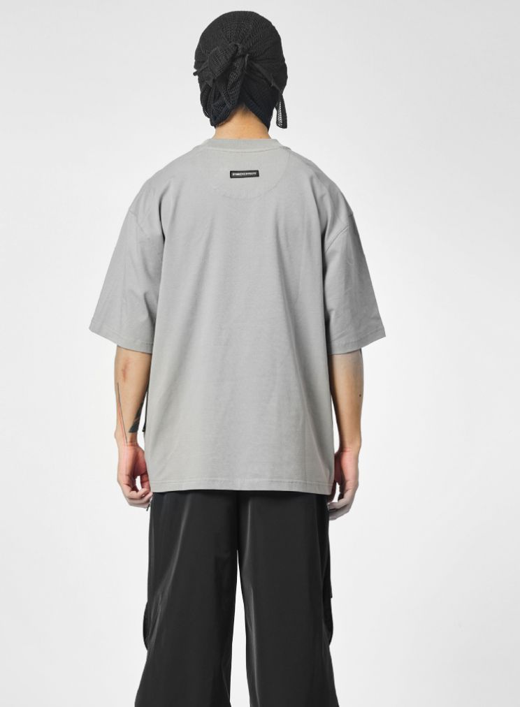 Regular Basic T-Shirt Korean Street Fashion T-Shirt By Symbiotic Effect Shop Online at OH Vault