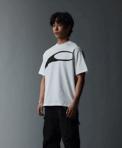 Abstract Element Print T-Shirt Korean Street Fashion T-Shirt By Whistle Hunter Shop Online at OH Vault