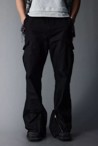 Zipped Ends Cargo Pants Korean Street Fashion Pants By Whistle Hunter Shop Online at OH Vault