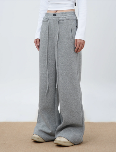 Drawstring Comfty Wide Leg Sweatpants