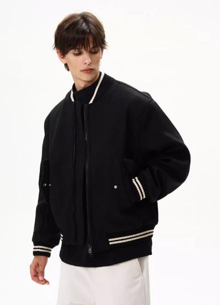 Contrast Lining Clean Fit Jacket Korean Street Fashion Jacket By MaxDstr Shop Online at OH Vault