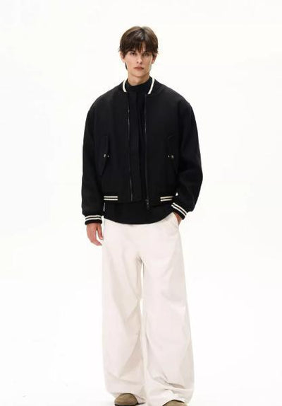 Contrast Lining Clean Fit Jacket Korean Street Fashion Jacket By MaxDstr Shop Online at OH Vault