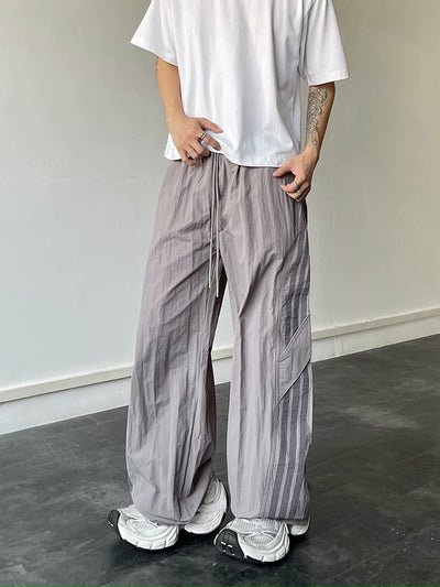 Thick Lines Track Pants Korean Street Fashion Pants By Blacklists Shop Online at OH Vault